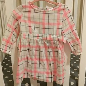 Pink Plaid 9M Carter's Dress